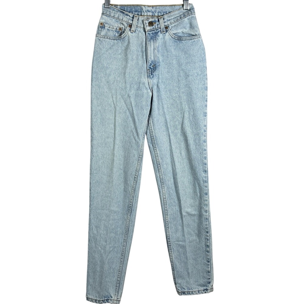 VTG LEVI'S JEANS 90s 512 SLIM FIT Tapered LIGHT STONEWASH Mid-Rise (9M) 28x30
